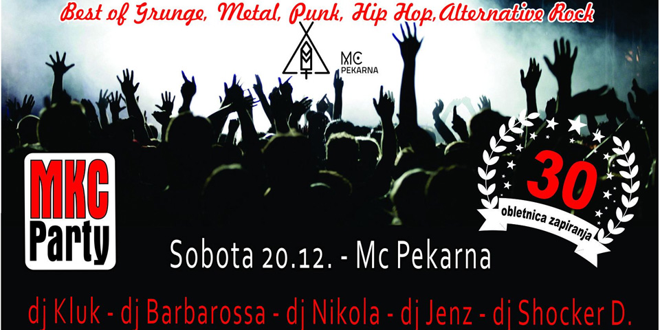 30. obletnica zapiranja MKC kluba